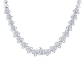 8.30ct 18k White Gold Diamond Necklace